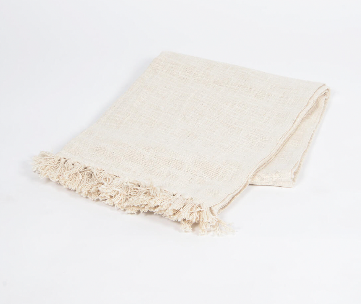 Handcrafted Artisanal Throw- Set of 2