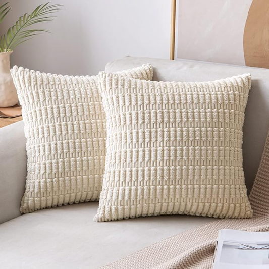 Corduroy Boho Pillow Covers- Various Options