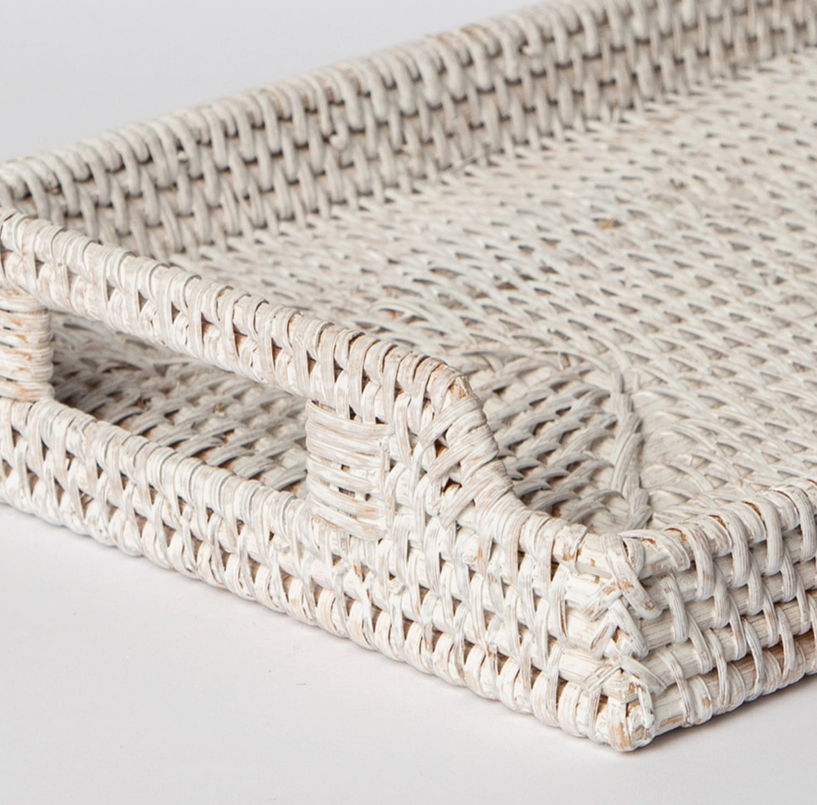 Rattan Tray- Set of 2