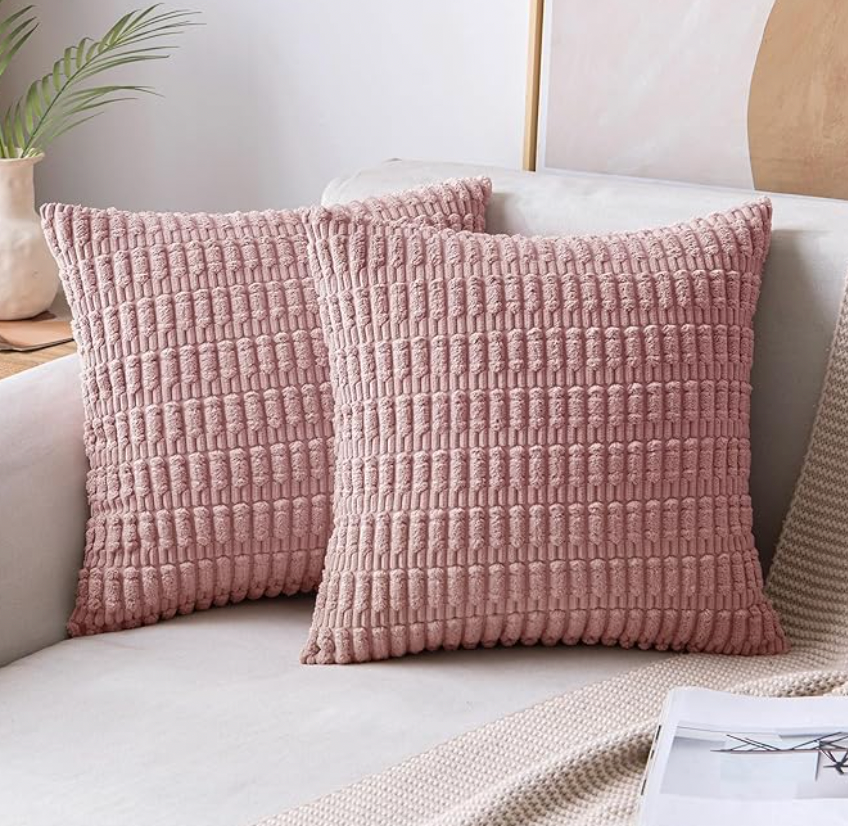 Corduroy Boho Pillow Covers- Various Options